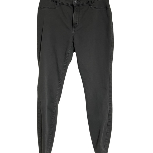 GAP Denim - Gap Stretch Skinny Pants, Size 8, charcoal gray, 27” long